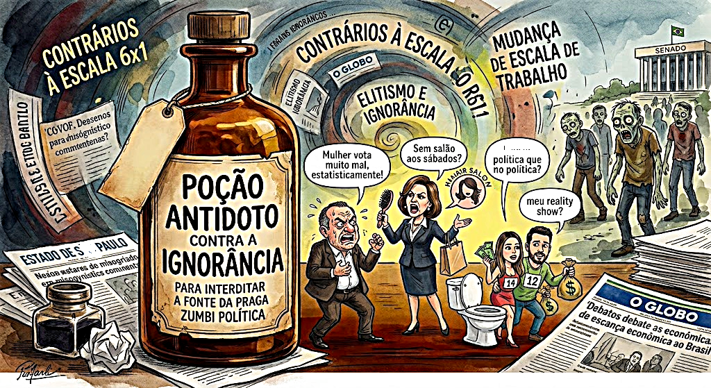 O que esse povo anda tomando?