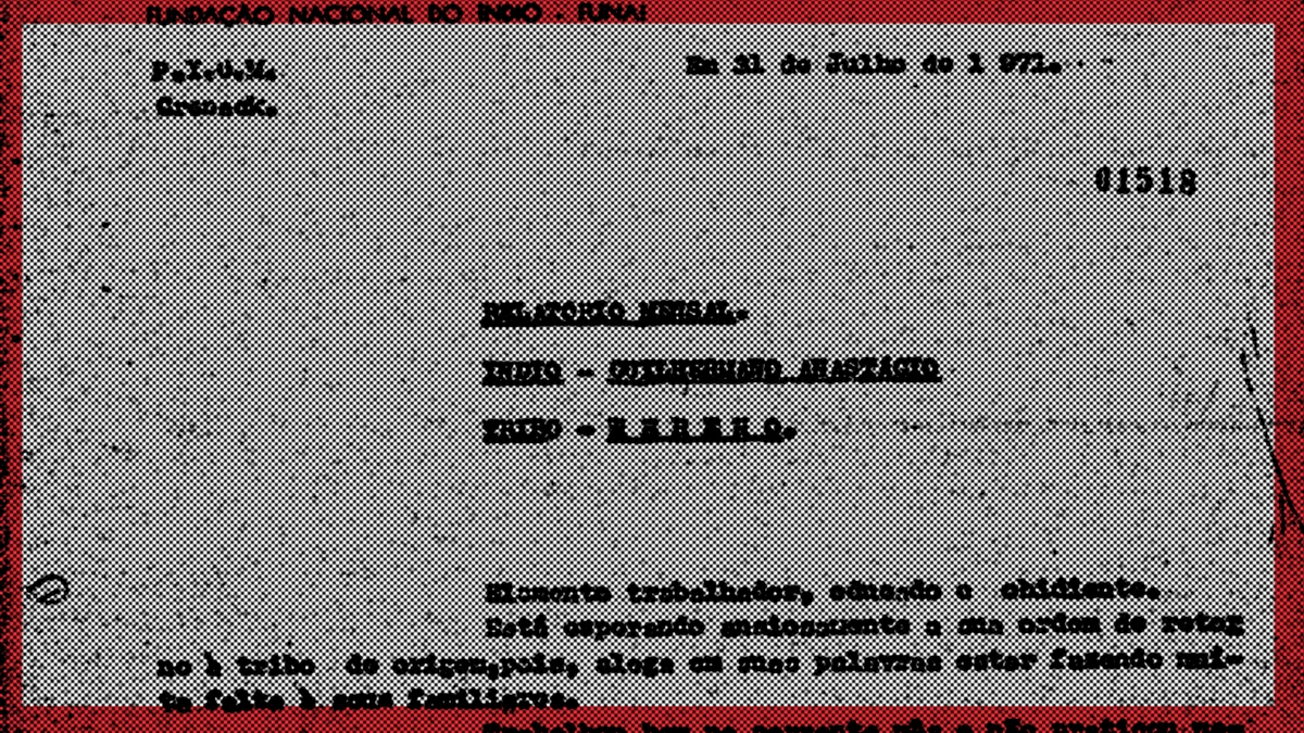 Ditadura: Em nome do pai, indígena enfrenta Estado por atrocidades no Reformatório Krenak