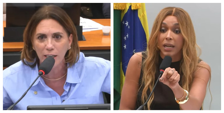 Erika Hilton reage a fala transfóbica de Rosana Valle na Câmara dos Deputados